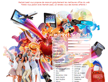 Tablet Screenshot of market-lead.net